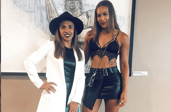 Marta Silva e a namorada. Foto: Reprodução/Instagram Marta Silva e a namorada. Foto: Reprodução/Instagram
