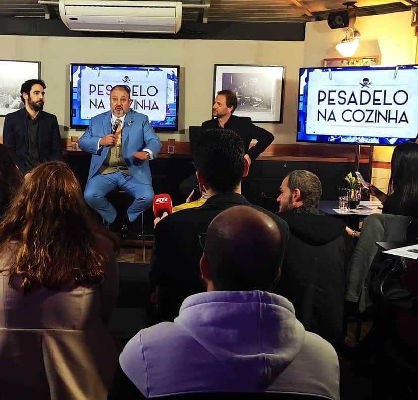 Erick Jacquin deu detalhes do Pesadelo na Cozinha (Foto: Reprodução/Instagram) Erick Jacquin deu detalhes do Pesadelo na Cozinha (Foto: Reprodução/Instagram)