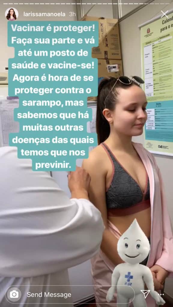 Larissa Manoela (Reprodução/Instagram) Larissa Manoela (Reprodução/Instagram)