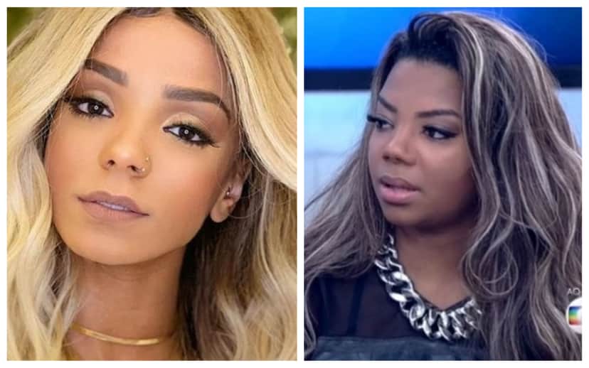 Brunna Gonçalves e Ludmilla participaram do programa Domingão do Faustão (Foto: Reprodução / TV Foco) Brunna Gonçalves e Ludmilla participaram do programa Domingão do Faustão (Foto: Reprodução / TV Foco)