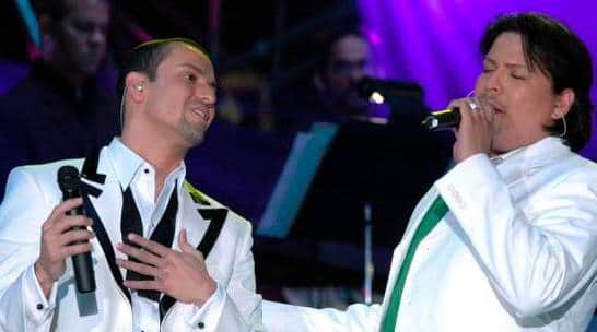 Victor Manuelle e o seu irmão Héctor Gustavo (Foto: Divulgação) Victor Manuelle e o seu irmão Héctor Gustavo (Foto: Divulgação)