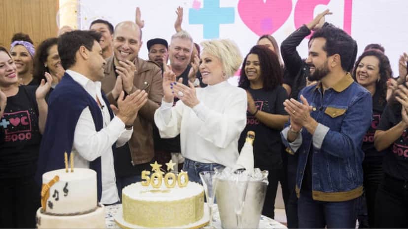 Zezé Di Camargo no Mais Você,de Ana Maria Braga ganha homenagem(Imagem:Globo) Zezé Di Camargo no Mais Você,de Ana Maria Braga ganha homenagem(Imagem:Globo)