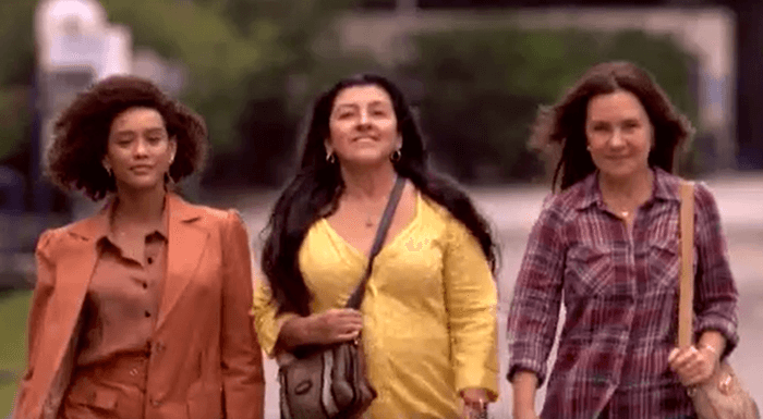 Taís Araújo, Regina Casé e Adriana Esteves em Amor de Mãe, nova novela das nove da Globo (Foto: Reprodução/Globo) Taís Araújo, Regina Casé e Adriana Esteves em Amor de Mãe, nova novela das nove da Globo (Foto: Reprodução/Globo)