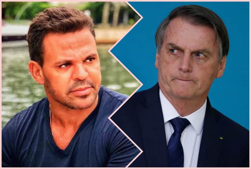 Eduardo Costa declarou apoio ao presidente Eduardo Bolsonaro. Foto: Reprodução/TVFOCO Eduardo Costa declarou apoio ao presidente Eduardo Bolsonaro. Foto: Reprodução/TVFOCO
