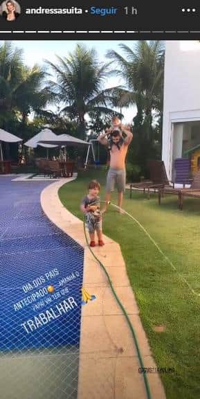 Gusttavo Lima vai passar o Dia dos Pais longe dos filhos (Foto: Reprodução/ Instagram) Gusttavo Lima vai passar o Dia dos Pais longe dos filhos (Foto: Reprodução/ Instagram)