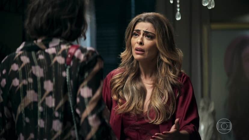 Josiane e Maria da Paz em cena da novela A Dona do Pedaço na Globo (Foto: Reprodução) Josiane e Maria da Paz em cena da novela A Dona do Pedaço na Globo (Foto: Reprodução)