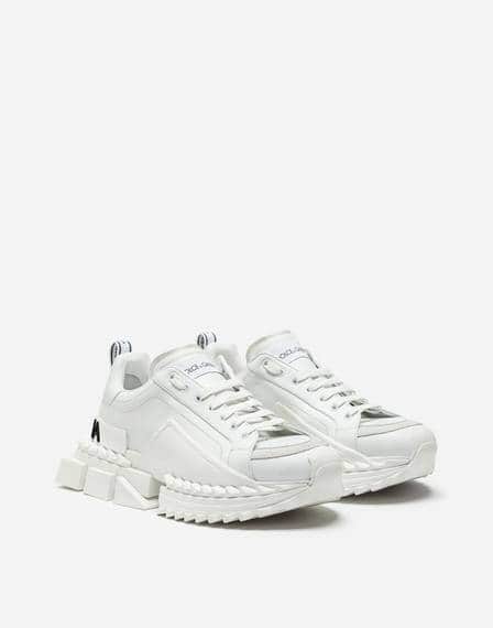 Tênis modelo Super Queen Sneakers In Calfskin, de Dolce & Gabbana (R$ 3.736,25) (Foto: Reprodução) Tênis modelo Super Queen Sneakers In Calfskin, de Dolce & Gabbana (R$ 3.736,25) (Foto: Reprodução)