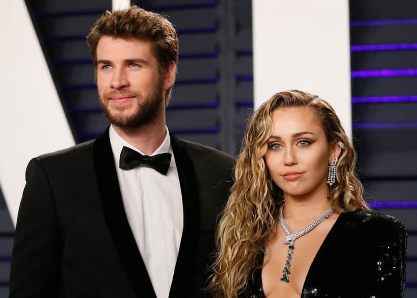 Ator Liam Hemsworth e sua ex-companheira, a cantora Miley Cyrus (Foto: Reprodução) Ator Liam Hemsworth e sua ex-companheira, a cantora Miley Cyrus (Foto: Reprodução)