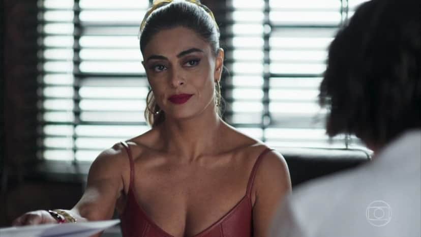 Maria da Paz em A Dona do Pedaço da Globo (Foto: Reprodução) Maria da Paz em A Dona do Pedaço da Globo (Foto: Reprodução)
