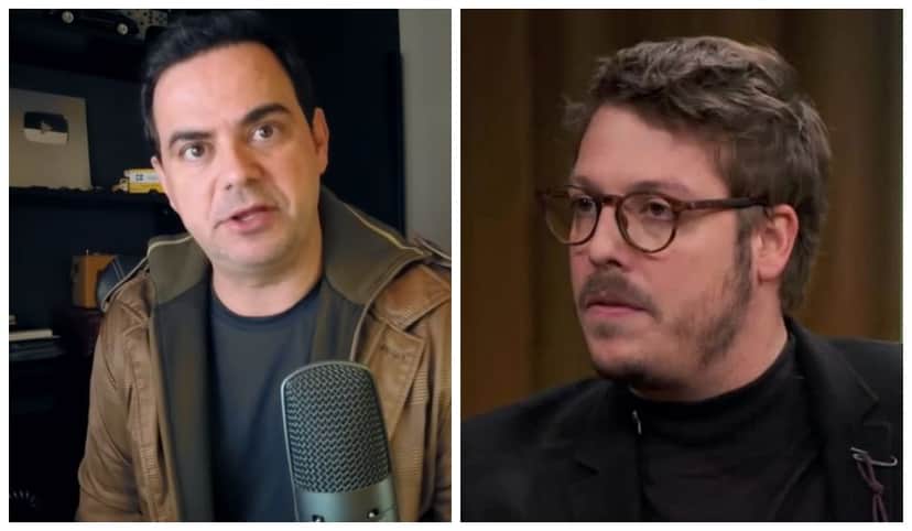 Carioca e Fábio Porchat trocaram farpas nas redes sociais (Foto: Reprodução/ Montagem TV Foco) Carioca e Fábio Porchat trocaram farpas nas redes sociais (Foto: Reprodução/ Montagem TV Foco)