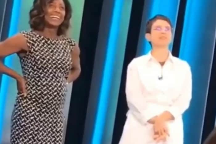 Sandra Annenberg e Gloria Maria na gravação do 'Globo Repórter' - Divulgação/ João Biott Sandra Annenberg e Gloria Maria na gravação do 'Globo Repórter' - Divulgação/ João Biott