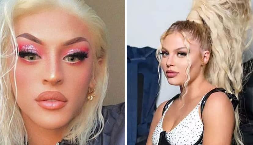 Pabllo Vittar é comparada a Luisa Sonza depois de foto que compartilhou no Instagram (Foto: Reprodução) Pabllo Vittar é comparada a Luisa Sonza depois de foto que compartilhou no Instagram (Foto: Reprodução)