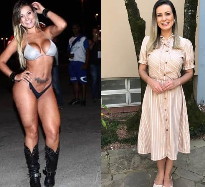 Andressa Urach record (Foto: Reprodução/Instagram) Andressa Urach record (Foto: Reprodução/Instagram)