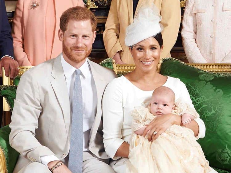Harry, Meghan Markle e Archie (Foto:Reprodução) Harry, Meghan Markle e Archie (Foto:Reprodução)