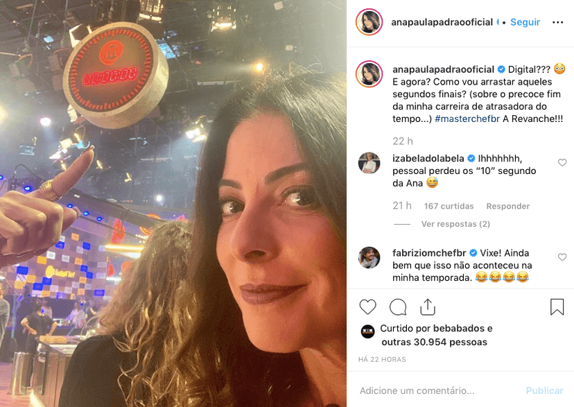 Ana Paula Padrão, MasterChef Ana Paula Padrão, MasterChef