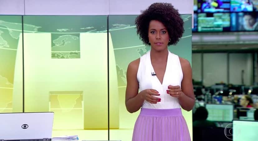 Maju Coutinho, Globo, Jornal Hoje Maju Coutinho, Globo, Jornal Hoje