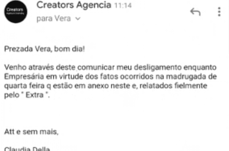 Claudia Della (Fonte: Reprodução/RedeTV!) Claudia Della (Fonte: Reprodução/RedeTV!)