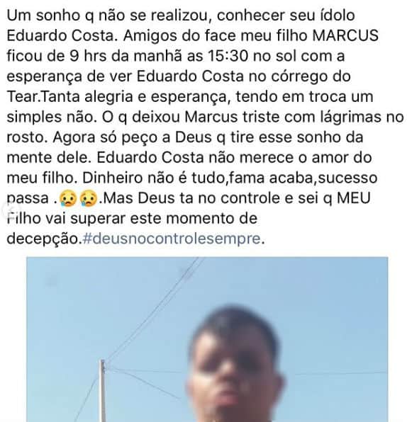 Desabafo feito por mulher em seu Facebook Desabafo feito por mulher em seu Facebook