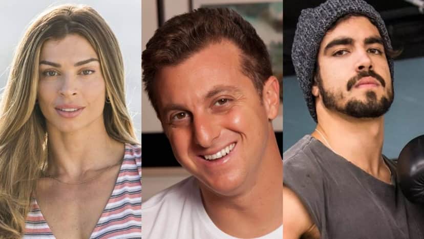 Grazi Massafera, Luciano Huck e Caio Castro (Foto: Divulgação/Montagem TV Foco) Grazi Massafera, Luciano Huck e Caio Castro (Foto: Divulgação/Montagem TV Foco)
