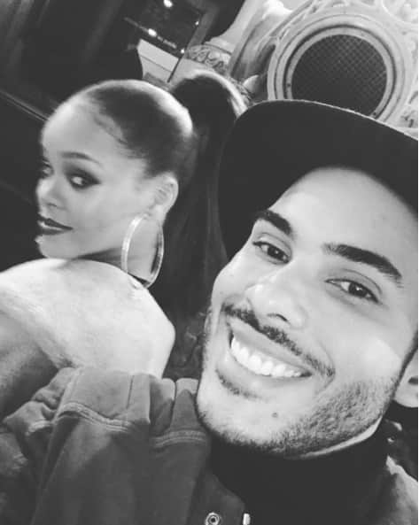 Hugo Gloss e Rihanna (Foto: Reprodução/Instagram) Hugo Gloss e Rihanna (Foto: Reprodução/Instagram)