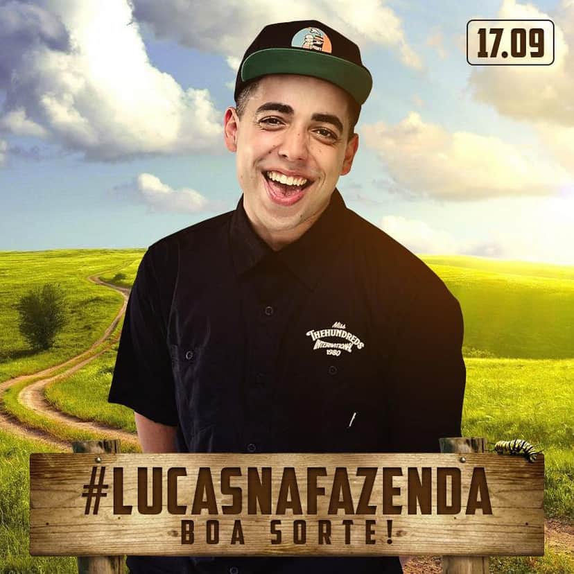 Lucas Maciel vai encarar a fida dura de uma fazenda em programa da MTV (Foto: Reprodução) Lucas Maciel vai encarar a fida dura de uma fazenda em programa da MTV (Foto: Reprodução)
