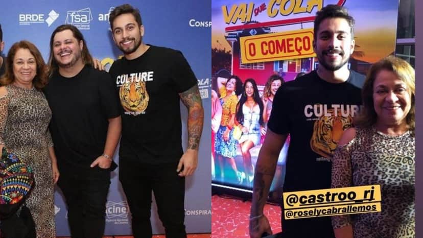 Marcus Majella, Guilherme Castro e Rosely Cabral (Foto: Reginaldo Teixeira/Divulgação/Instagram) Marcus Majella, Guilherme Castro e Rosely Cabral (Foto: Reginaldo Teixeira/Divulgação/Instagram)