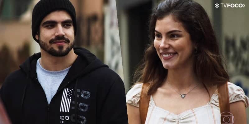 Foto montagem criada pelo TV Foco de Rock e Joana se encarando em cena da novela A Dona do Pedaço Foto montagem criada pelo TV Foco de Rock e Joana se encarando em cena da novela A Dona do Pedaço