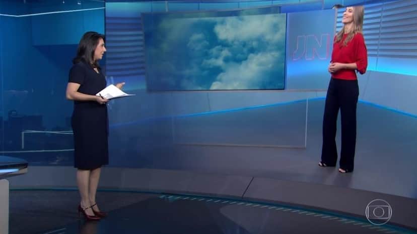 Jornalistas tiveram que explicar a diferença entre os estados de Roraima e Rondônia (Foto: Divulgação/ Globo) Jornalistas tiveram que explicar a diferença entre os estados de Roraima e Rondônia (Foto: Divulgação/ Globo)