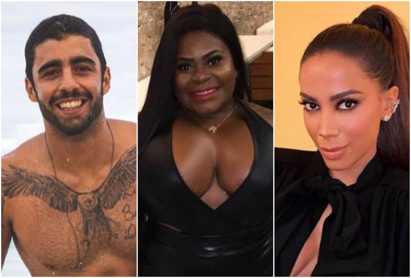 Pedro Scooby, Jojo Todynho e Anitta. Foto: Reprodução Pedro Scooby, Jojo Todynho e Anitta. Foto: Reprodução