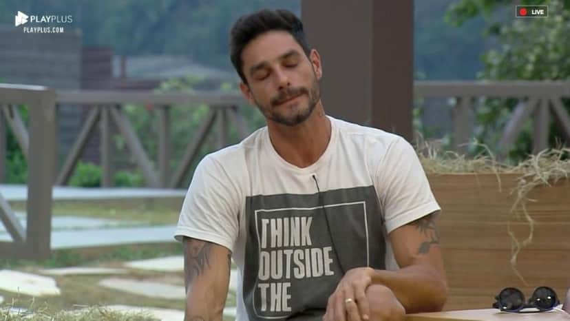 Diego Grossi faz comentário homofóbico durante A Fazenda 2019. Foto: Reprodução Diego Grossi faz comentário homofóbico durante A Fazenda 2019. Foto: Reprodução
