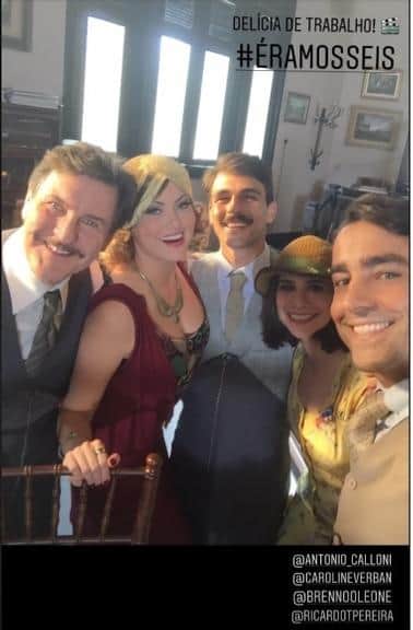 Ellen Rocche revelou detalhes dos bastidores de Éramos Seis, nova novela da Rede Globo (Foto: Reprodução / Instagram) Ellen Rocche revelou detalhes dos bastidores de Éramos Seis, nova novela da Rede Globo (Foto: Reprodução / Instagram)
