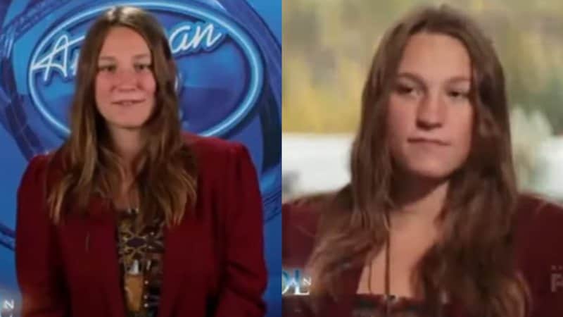 Haley Smith durante sua participação no American Idol (Foto: Reprodução) Haley Smith durante sua participação no American Idol (Foto: Reprodução)