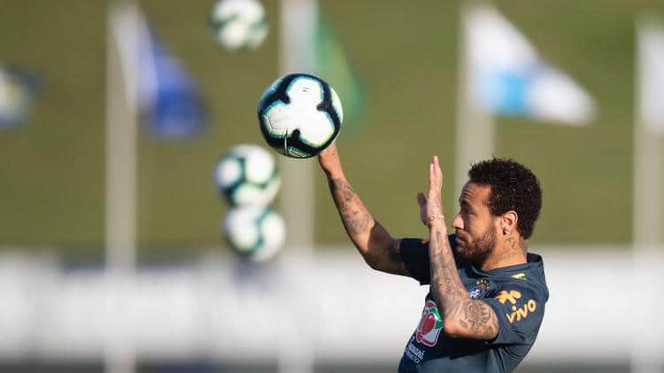 O atacante da seleção brasileira Neymar (Lucas Figueiredo:CBF) O atacante da seleção brasileira Neymar (Lucas Figueiredo:CBF)