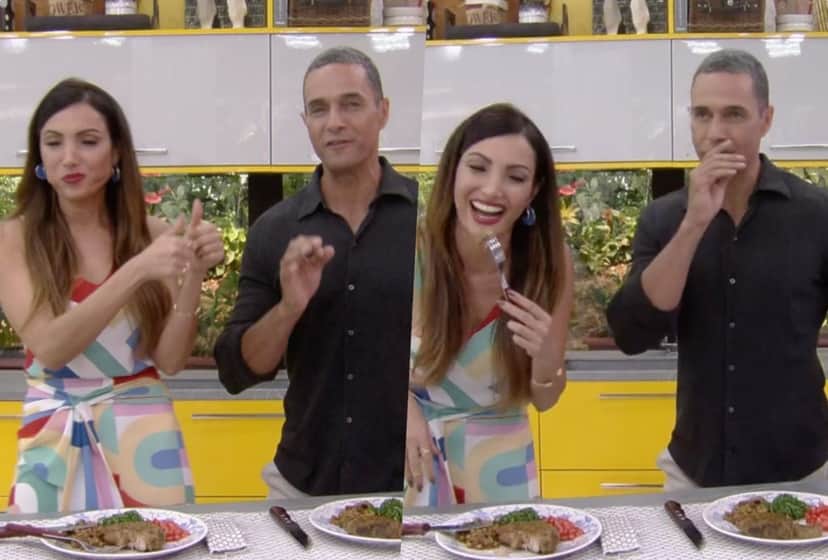Patrícia Poeta e Fabrício estão substituindo Ana Maria Braga no comando do Mais Você na Globo Patrícia Poeta e Fabrício estão substituindo Ana Maria Braga no comando do Mais Você na Globo