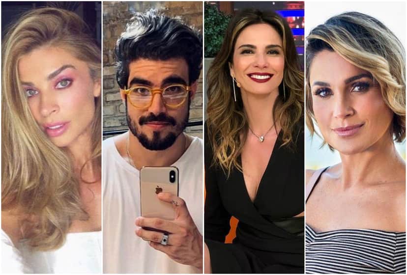 Grazi Massafera, Caio Castro, Luciana Gimenez e Flávia Alessandra protagonizaram babados durante o primeiro final de semana do Rock in Rio. Foto: Reprodução Grazi Massafera, Caio Castro, Luciana Gimenez e Flávia Alessandra protagonizaram babados durante o primeiro final de semana do Rock in Rio. Foto: Reprodução