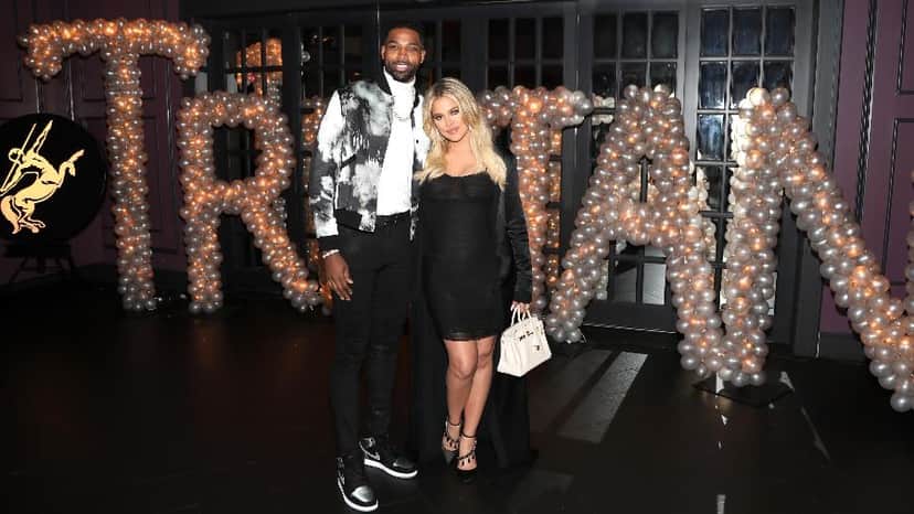 Tristan Thompson e Khloe Kardashian (Foto: Reprodução) Tristan Thompson e Khloe Kardashian (Foto: Reprodução)