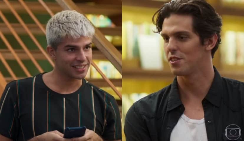 William e Pablo em cena de Bom Sucesso (Foto: TV Globo) Diego Montez Wagner Montes William e Pablo em cena de Bom Sucesso (Foto: TV Globo) Diego Montez Wagner Montes