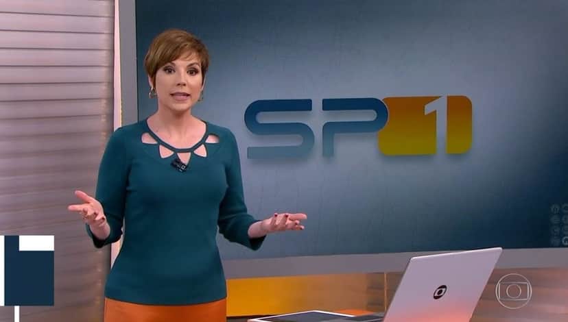 Gloria Vanique questionou moça do tempo no SP1 da Globo: '"Todo mundo quer saber, o que aconteceu com o tempo, que hoje era pra fazer frio' (Foto: Reprodução/ TV Globo) Gloria Vanique questionou moça do tempo no SP1 da Globo: '"Todo mundo quer saber, o que aconteceu com o tempo, que hoje era pra fazer frio' (Foto: Reprodução/ TV Globo)