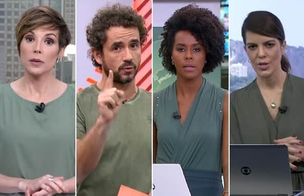 Globo, Fernanda Gentil, Maju Coutinho Globo, Fernanda Gentil, Maju Coutinho