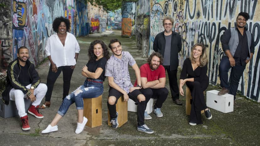 Elenco Ninguém Tá Olhando (Foto: Reprodução) Elenco Ninguém Tá Olhando (Foto: Reprodução)