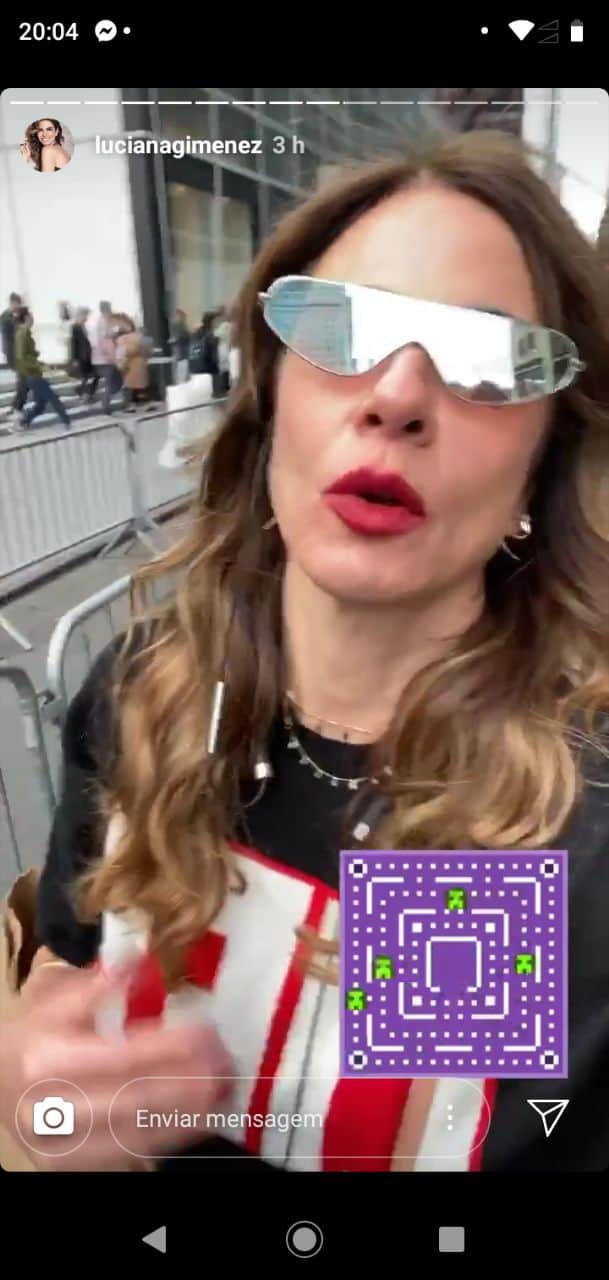 Luciana passou por apuros nas ruas de Nova York (Foto: Reprodução/ Instagram) Luciana passou por apuros nas ruas de Nova York (Foto: Reprodução/ Instagram)