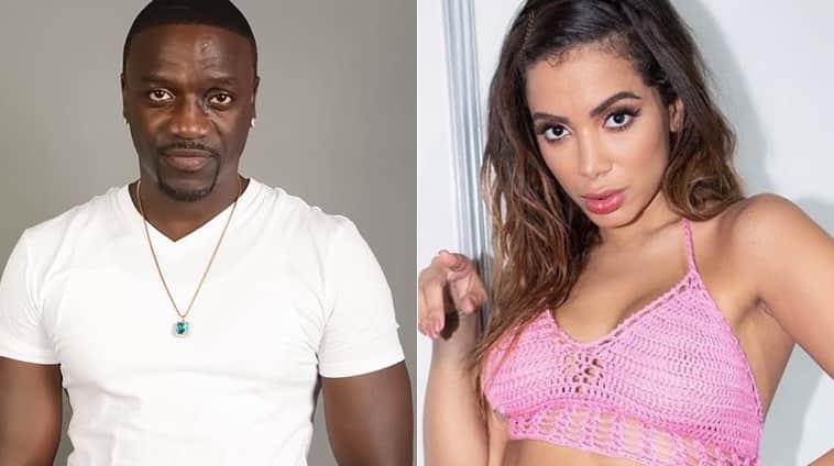 Akon e Anitta (Foto: Reprodução/Instagram/Montagem TV Foco) Akon e Anitta (Foto: Reprodução/Instagram/Montagem TV Foco)