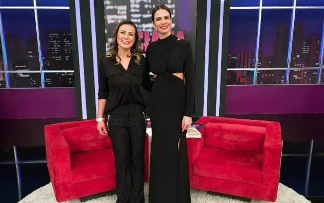 Luciana By Nigth da RedeTV!, Andressa Urach e Luciana Gimenez (Foto: Divulgação/RedeTV!) Luciana By Nigth da RedeTV!, Andressa Urach e Luciana Gimenez (Foto: Divulgação/RedeTV!)
