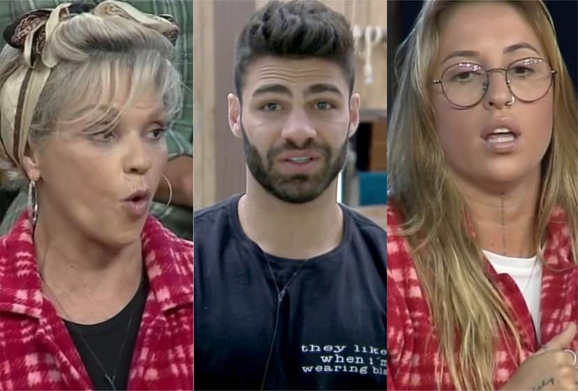 Bifão e Andréa de Nóbrega se debulham em lágrimas após receber Netto como 'Fazendeiro da Semana' (Montagem: TV Foco) Bifão e Andréa de Nóbrega se debulham em lágrimas após receber Netto como 'Fazendeiro da Semana' (Montagem: TV Foco)