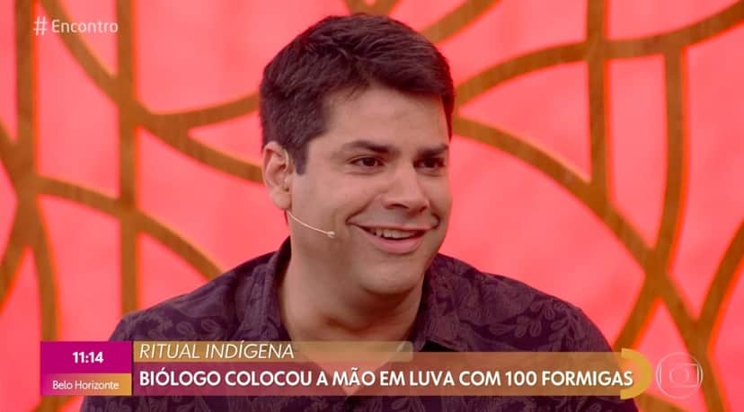 Lair Rennó no programa da Fátima Bernardes (Foto: Reprodução/ Globoplay) Lair Rennó no programa da Fátima Bernardes (Foto: Reprodução/ Globoplay)