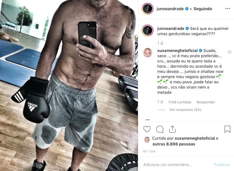 Xuxa Meneghel, Junno Andrade Xuxa Meneghel, Junno Andrade