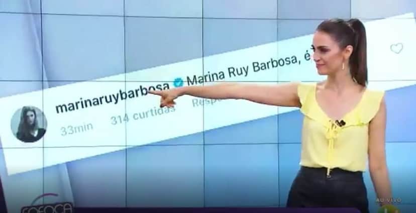 Chris Flores assume o comando do Fofocalizando do SBT durante férias de integrante do programa Imagem: SBT) Chris Flores assume o comando do Fofocalizando do SBT durante férias de integrante do programa Imagem: SBT)