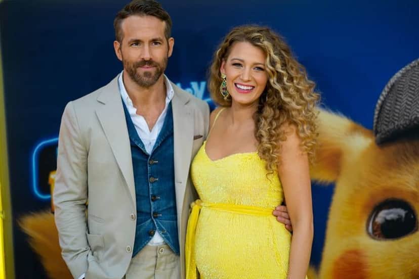 Blacke Lively compartilha foto cutucando o nariz de seu marido Ryan Reynolds (Foto: Reprodução) Blacke Lively compartilha foto cutucando o nariz de seu marido Ryan Reynolds (Foto: Reprodução)