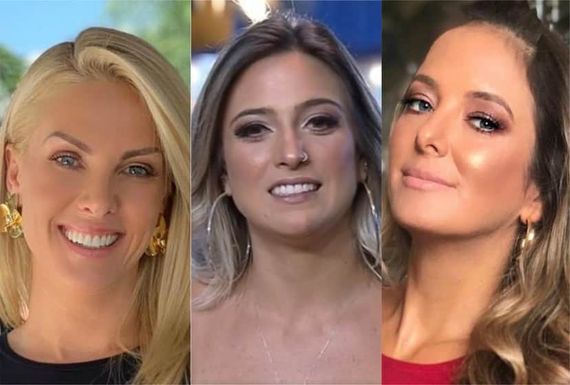 Tati Dias de A Fazenda 11 deixa Ana Hickmann e Ticiane Pinheiro sem graça no Hoje em Dia (Montagem: TV Foco) Tati Dias de A Fazenda 11 deixa Ana Hickmann e Ticiane Pinheiro sem graça no Hoje em Dia (Montagem: TV Foco)