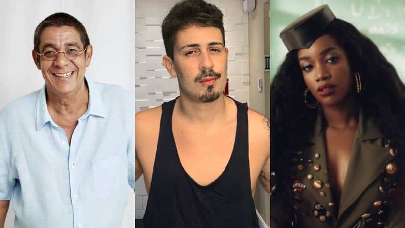 Zeca Pagodinho, Carlinhos Maia e Iza (Foto: Reprodução/Instagram/Montagem TV Foco) Zeca Pagodinho, Carlinhos Maia e Iza (Foto: Reprodução/Instagram/Montagem TV Foco)
